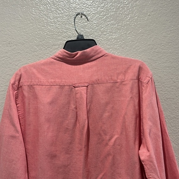 Natural Basix Men's Pink Button-Down Shirt Long Sleeve Business Casual Size M - Picture 10 of 10